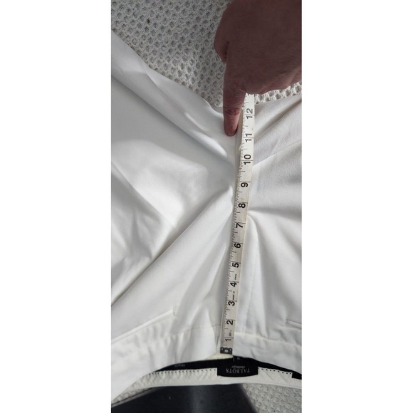 Talbots Pants Womens Crop Heritage Straight Leg Side Zipper High Rise Career 12 - Picture 4 of 8